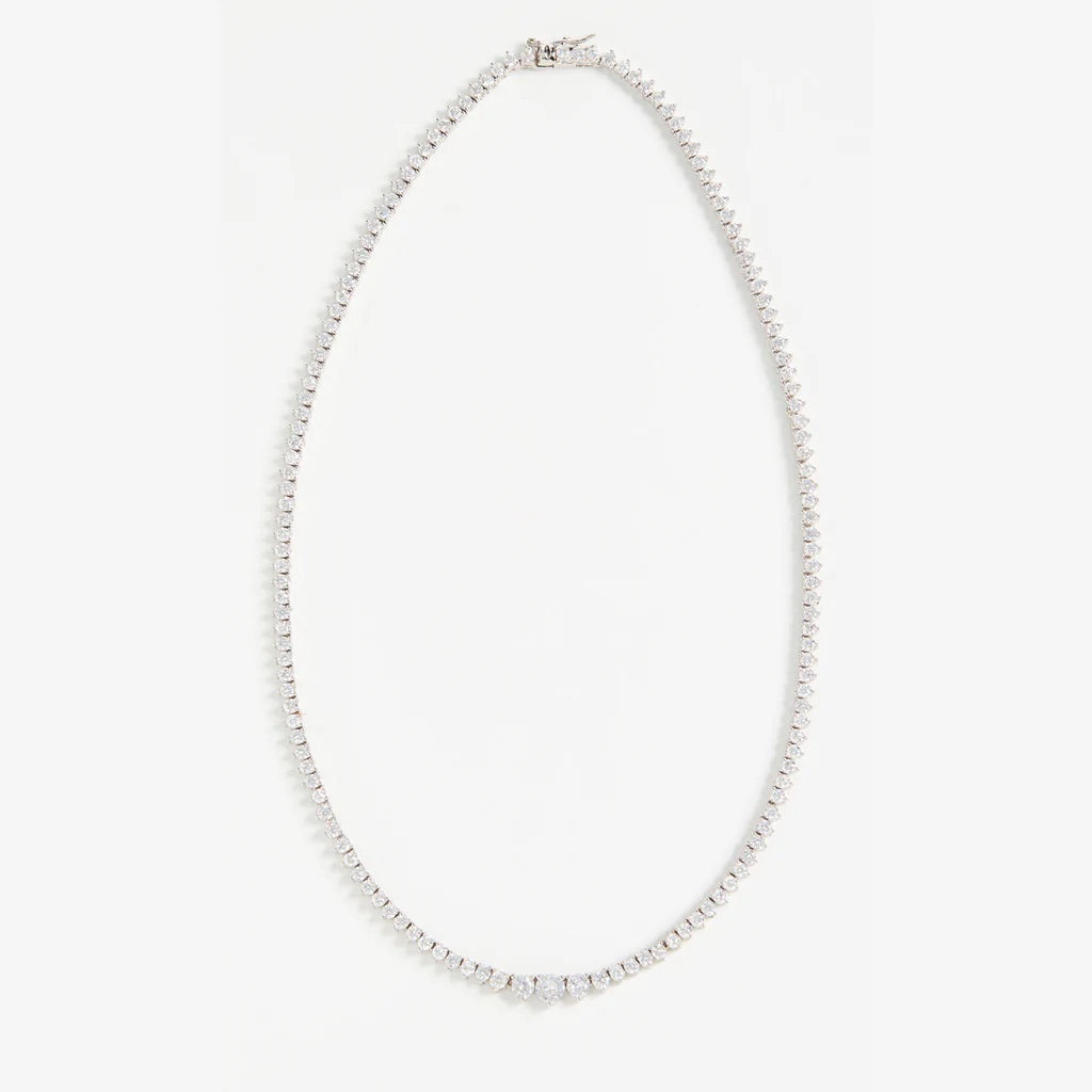 V shape Diamond Necklace - House of Aloraa