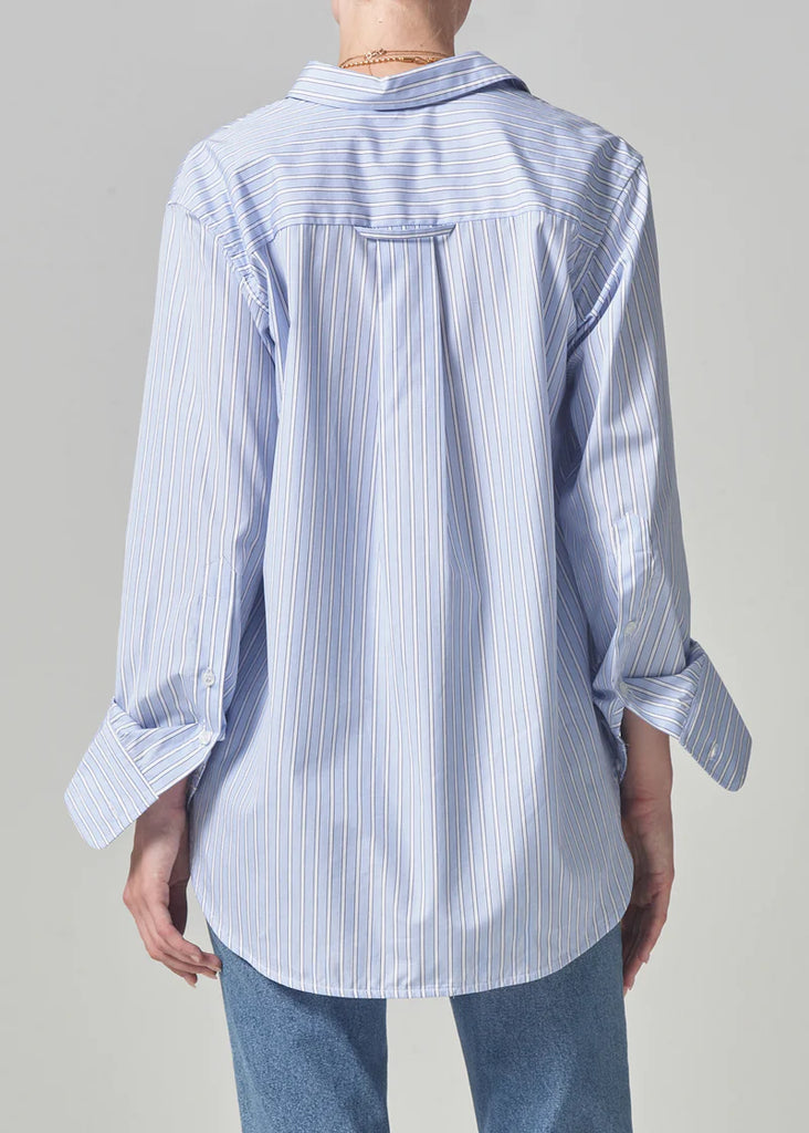 Shay Shirt in Melissani Stripe
