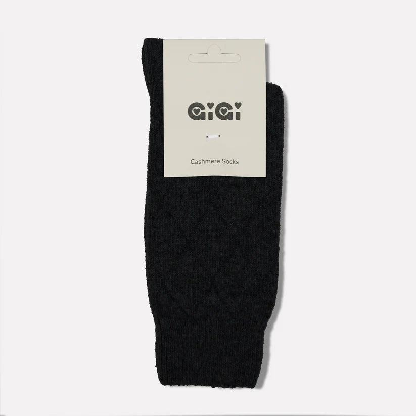 Cashmere Sock in Black