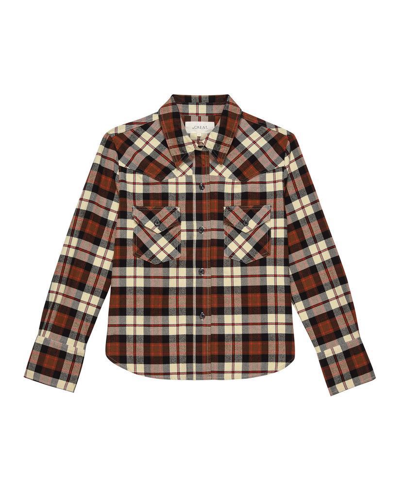 The Howdy Top in Mill Plaid