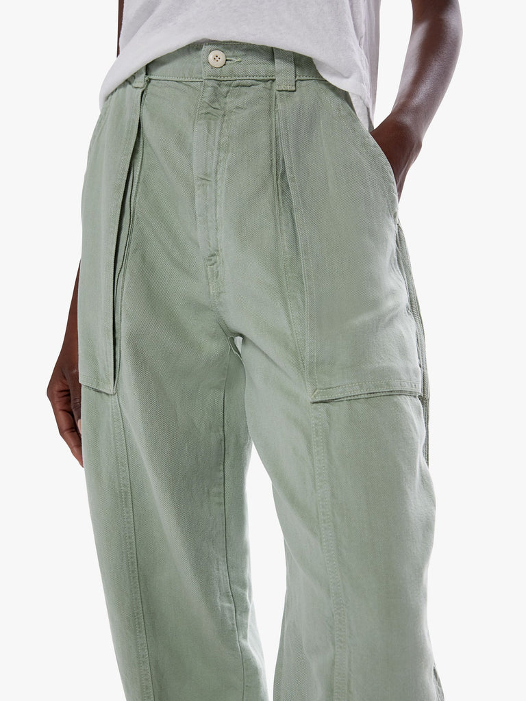 The Patch Pocket Chute Flood in Cameo Green
