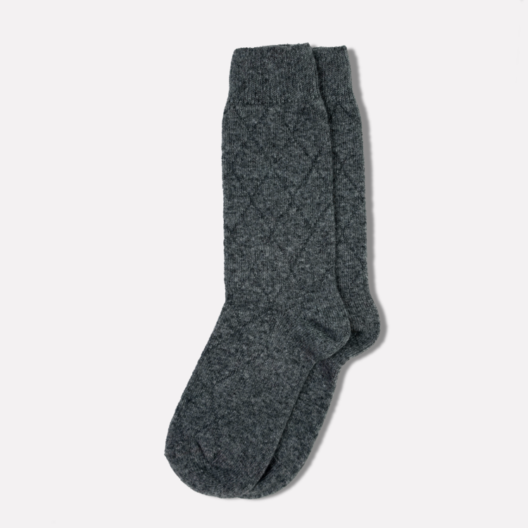 Cashmere Sock in Grey