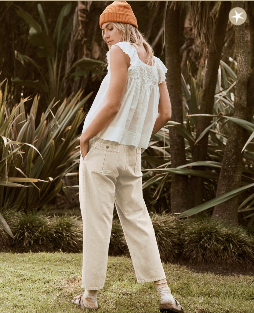 The Shipmate Pant in Cream