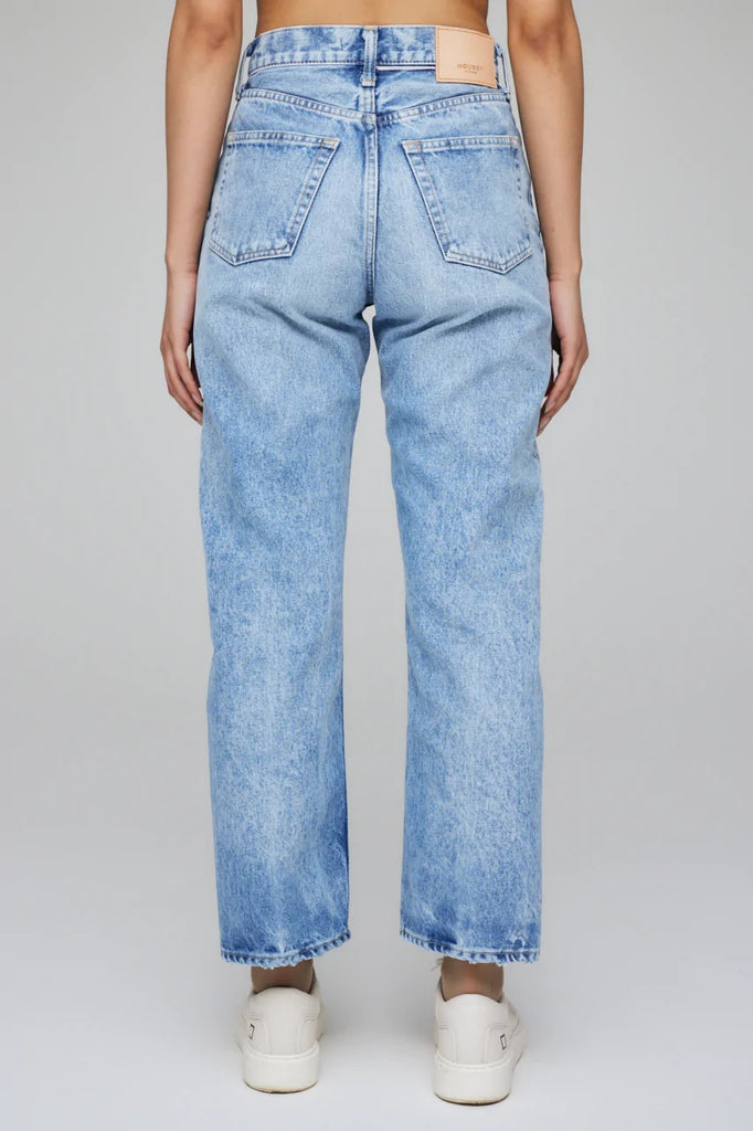 Leslie Cropped Widestraight in Blue