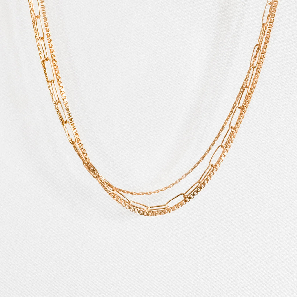 Rosalie Necklace in Gold