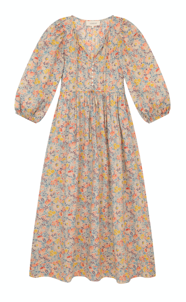 The Bonnet Dress in Spring Bloom Floral